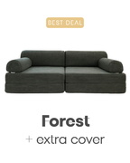 CUCU Couch  + Extra Cover (Forest Green)