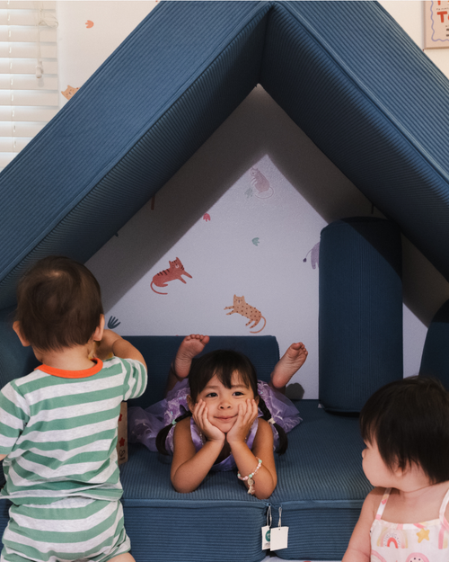 CUCU Couch  + Extra Cover (Dagat Blue)