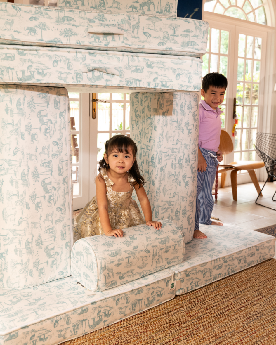 CUCU Couch  + Extra Cover (Savane Toile Print)